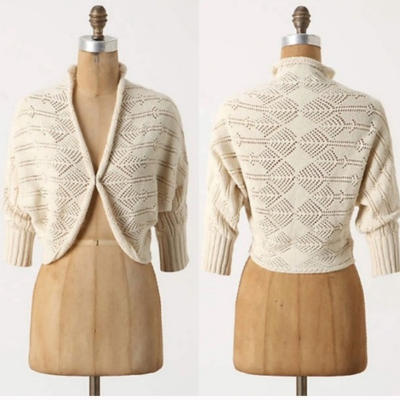 Anthropologie Sweaters - ROSIE NEIRA Arrow Plume cropped Cardigan